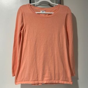 Crown and Ivey Peach Sweater